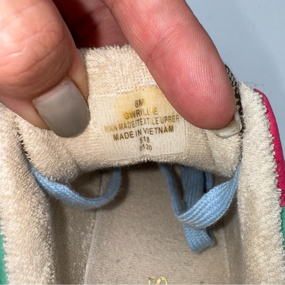 Guess Multicolor Logo Sneakers Sz 8 - Picture 9 of 9
